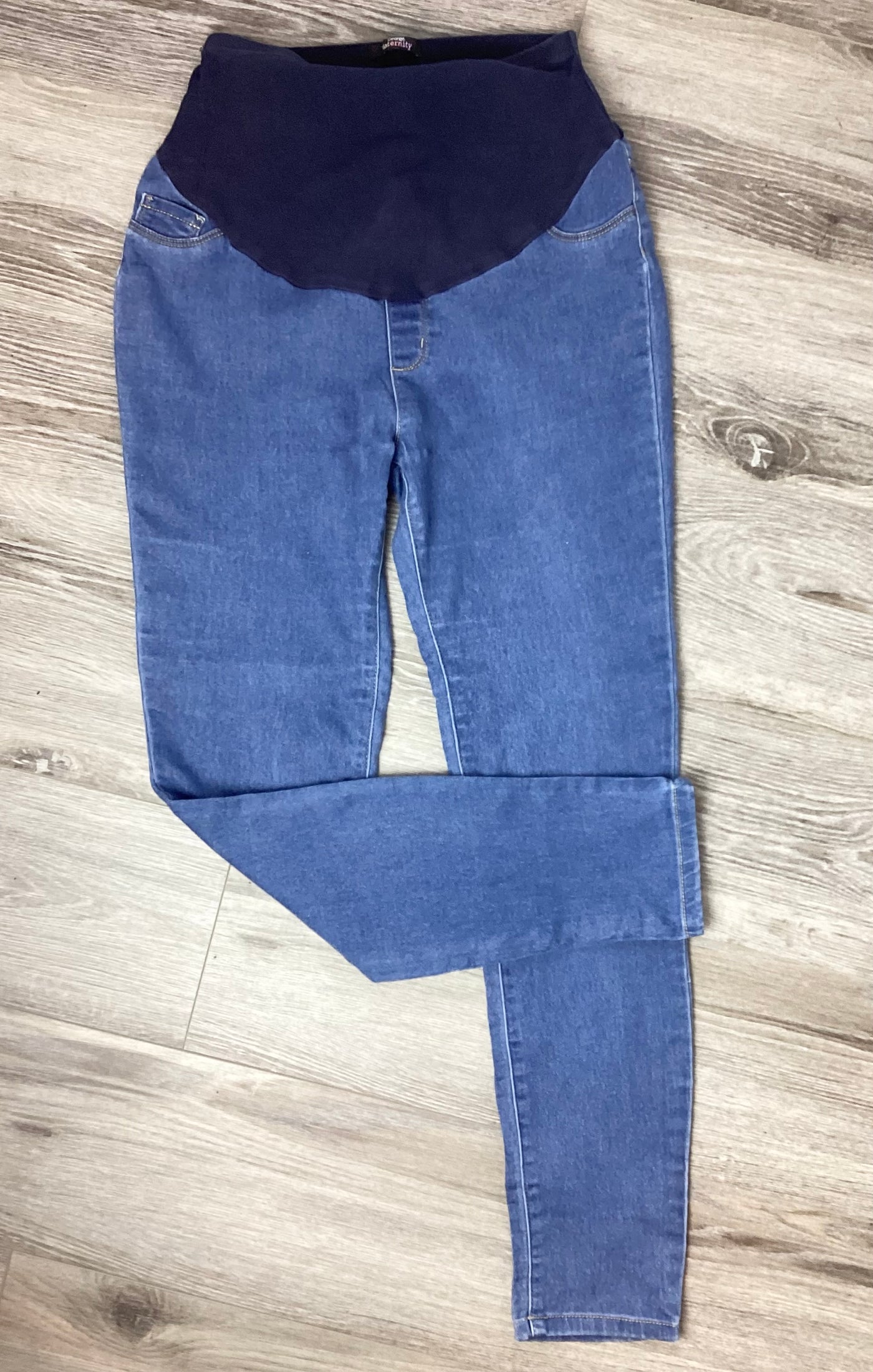 George Maternity blue overbump jeggings - Size 10