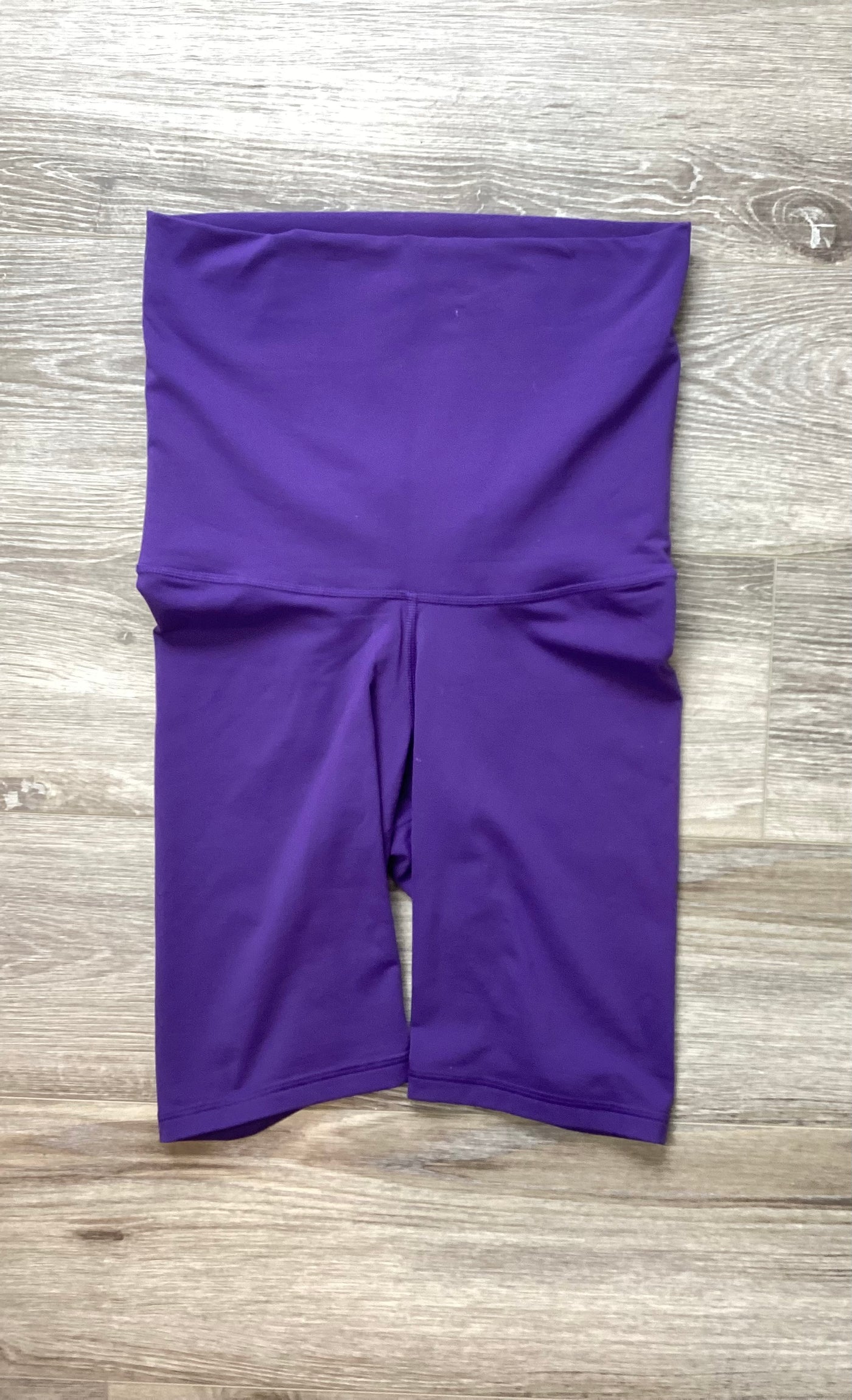 Reebok purple overbump cycle shorts - Size S (Approx UK 8/10)