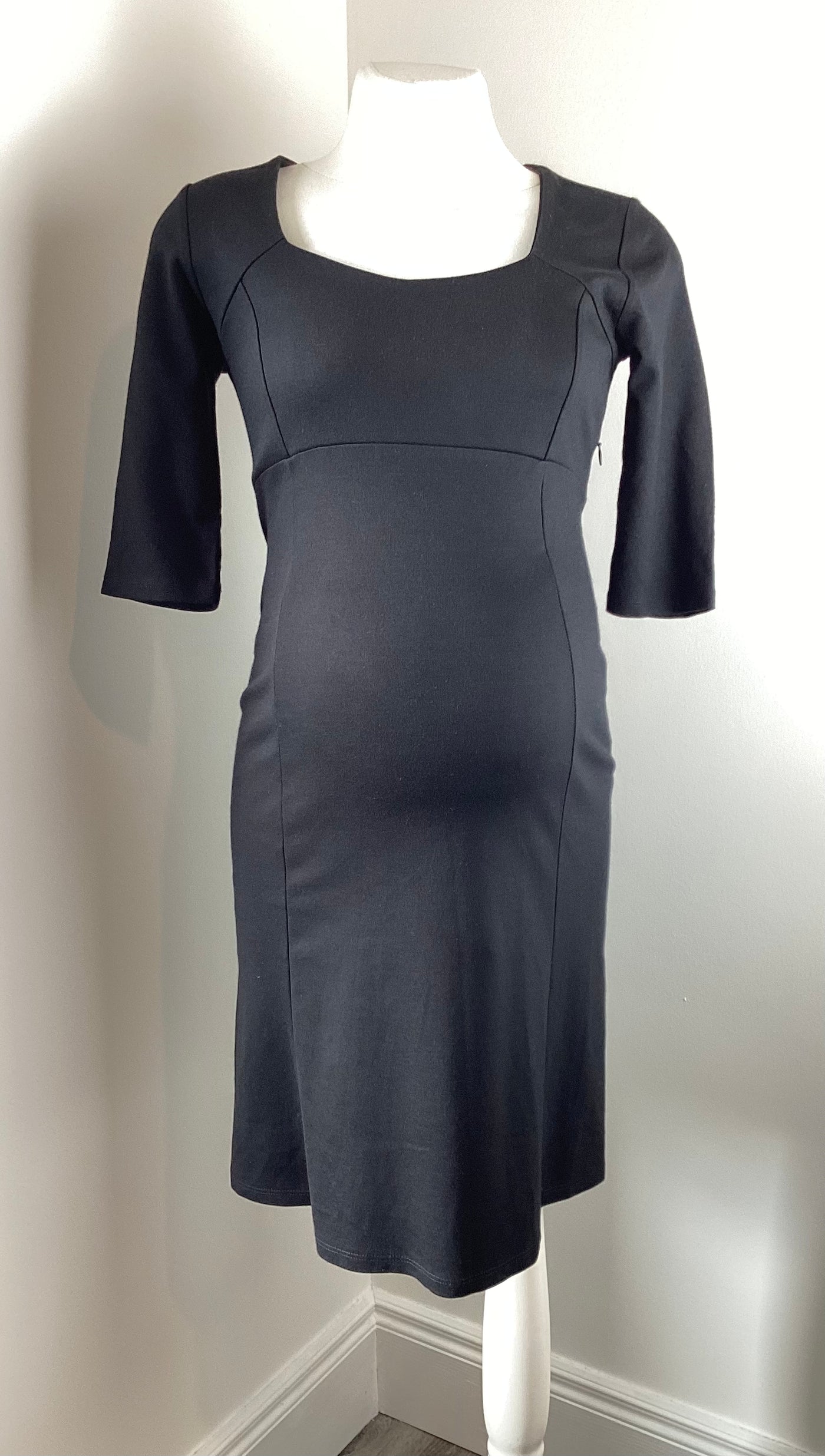 Jojo Maman Bebe Black tailored dress (BNWT) - Size 6 (more like 6/8)