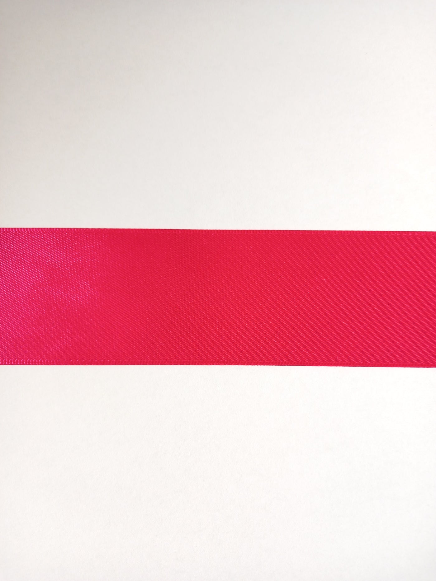 Fuchsia Pink Ribbon Sash - One Size