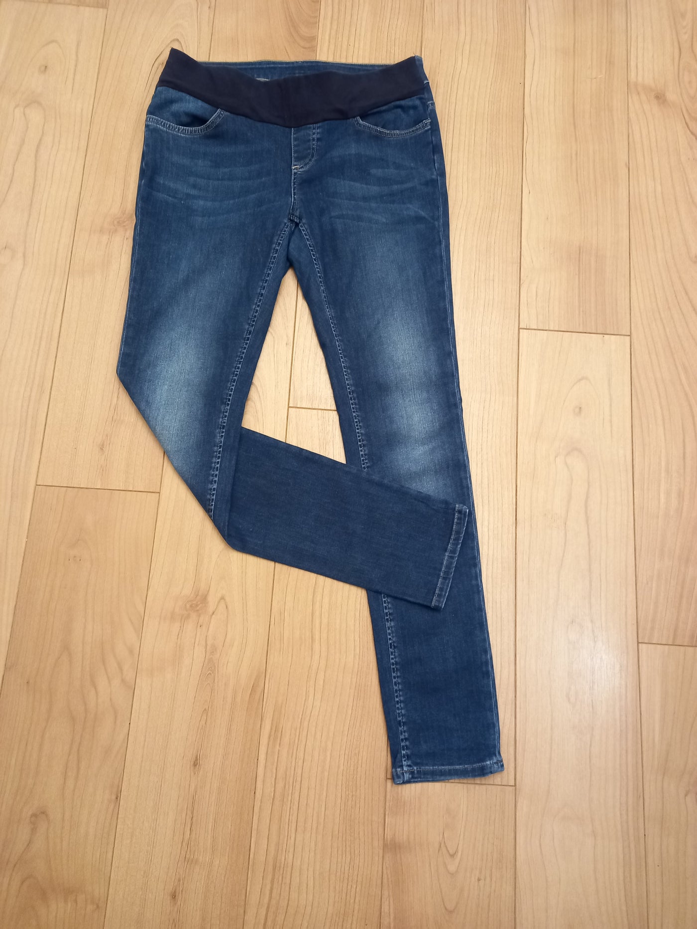 Seraphine dark blue underbump jeans - Size 10