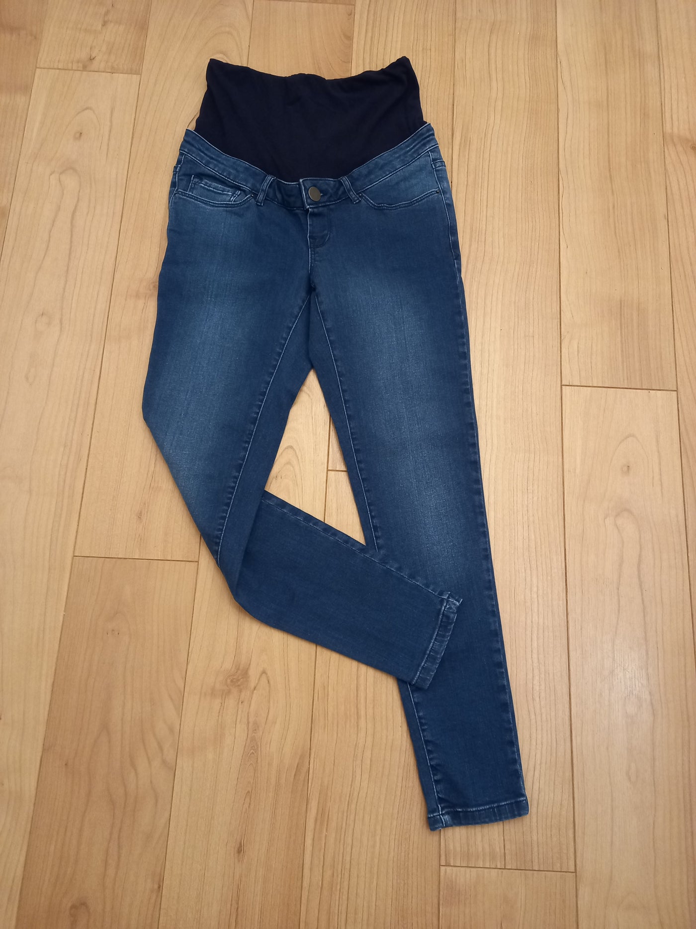 Blooming Marvellous dark blue overbump jeans - Size 10