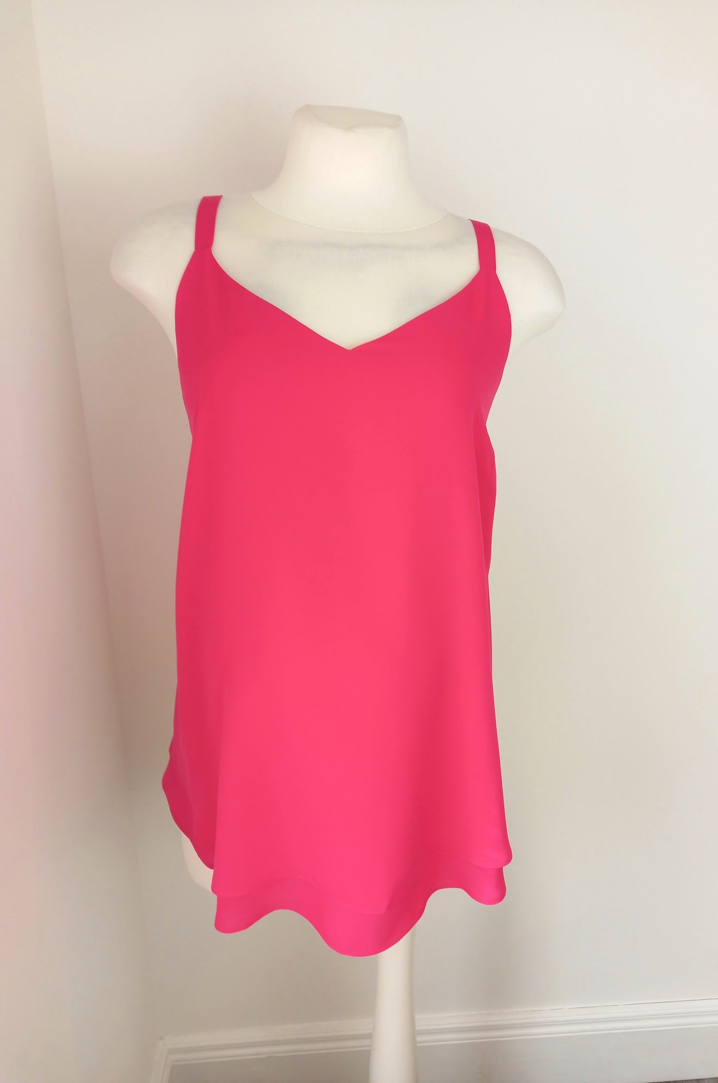 George Maternity hot pink camisole top - Size 12