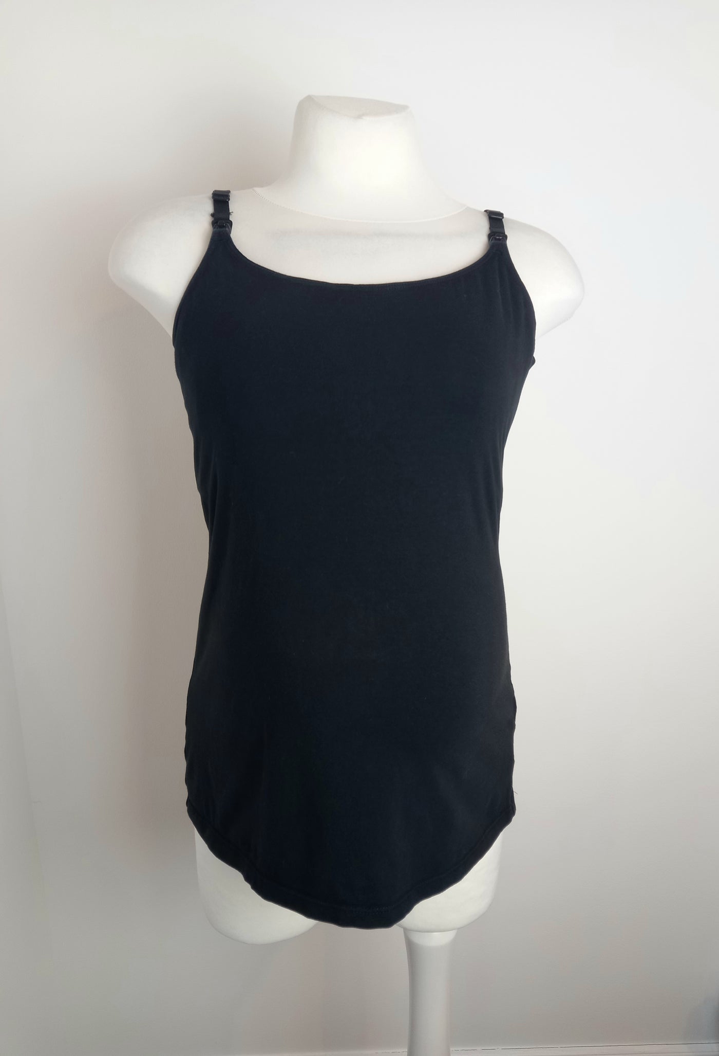 H&M Mama black camisole nursing top - Size L (Approx UK 12/14)