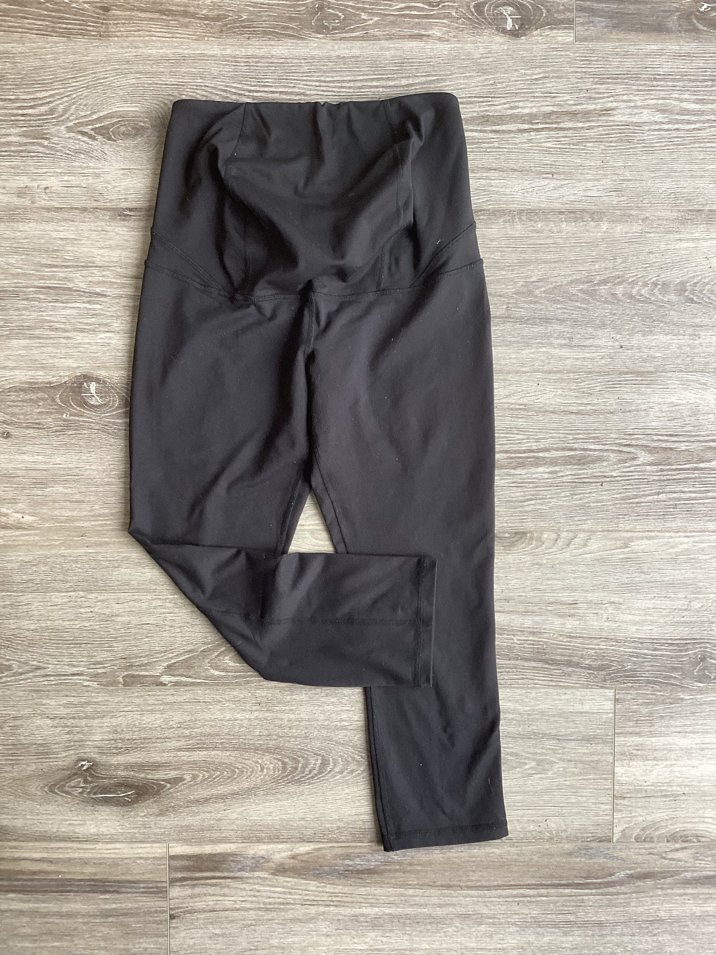 Patty Boutik black overbump shaping crop leggings/yoga pants - Size M (Approx UK 10/12)