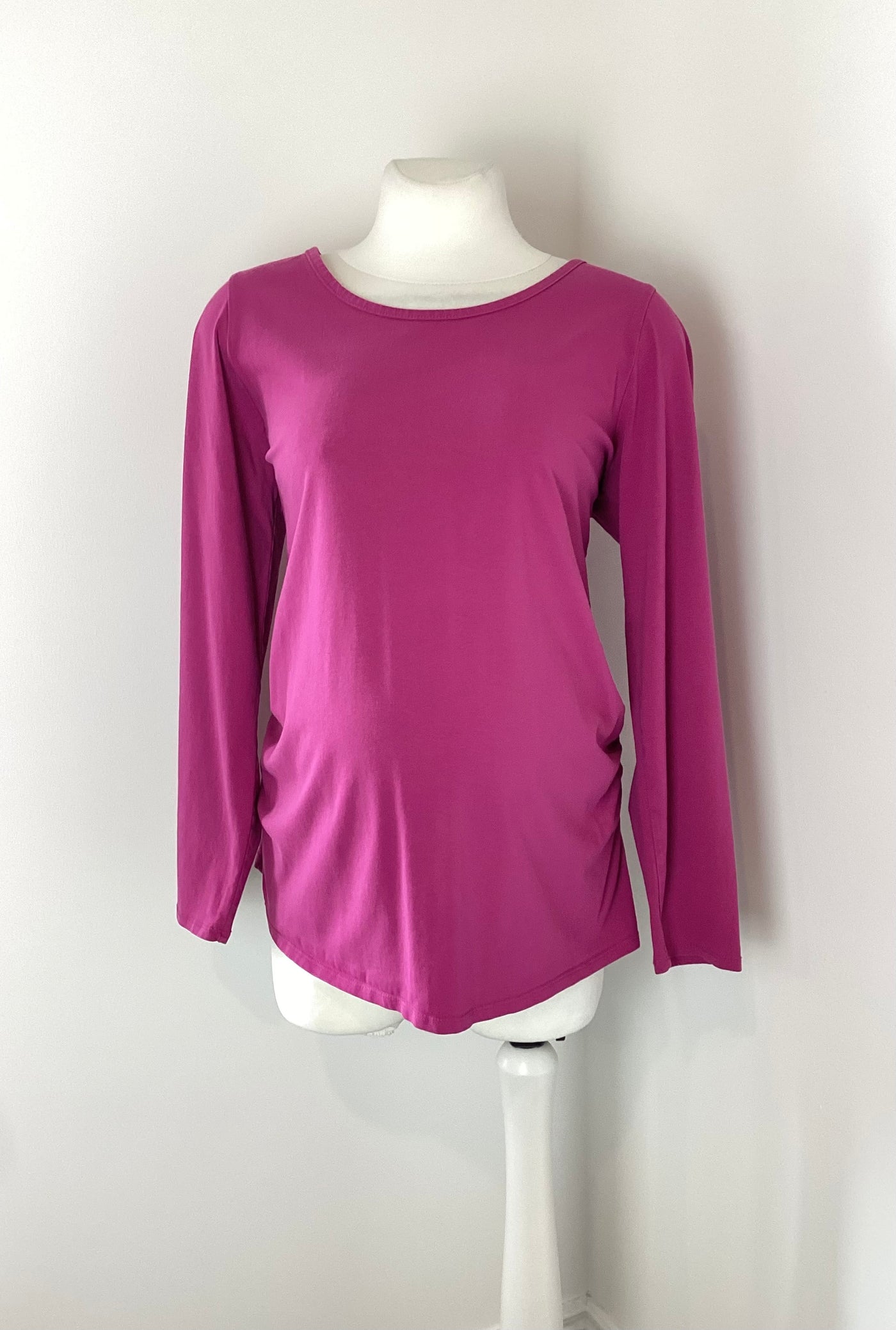 George Maternity cerise pink long sleeved top - Size 18