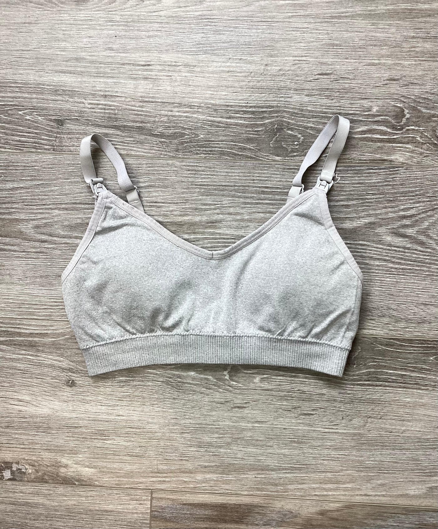 H&M Mama grey seamless nursing bra - Size S (Approx UK 8/10)