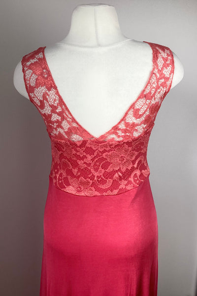 Tiffany Rose Valencia gown in sunset red - Size 4 (Approx UK 14/16)