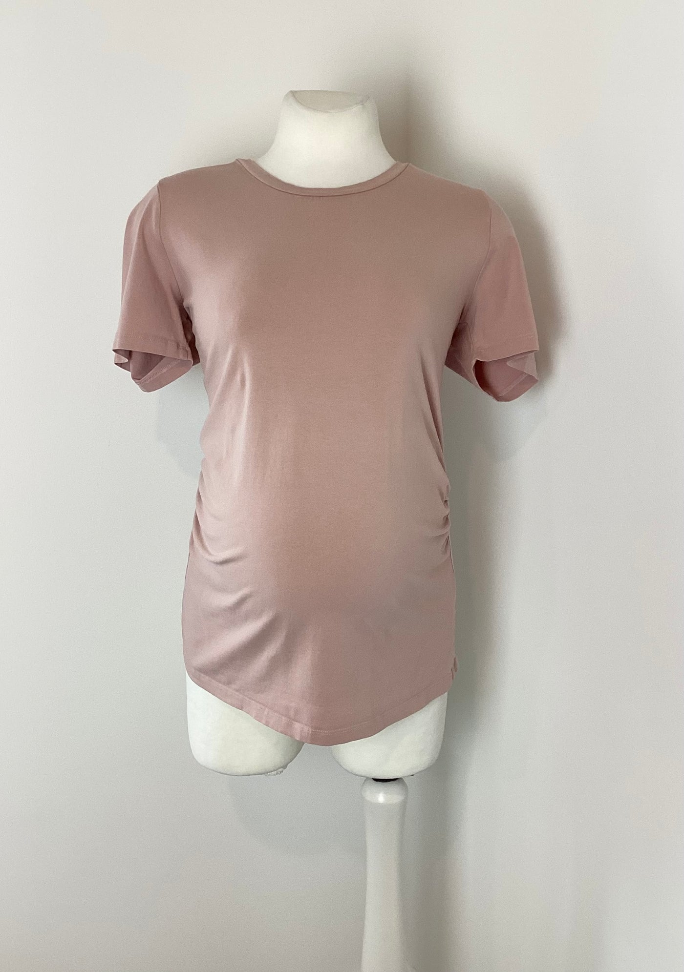 George Maternity dusky pink t-shirt top - Size 18 (more like 16/18)