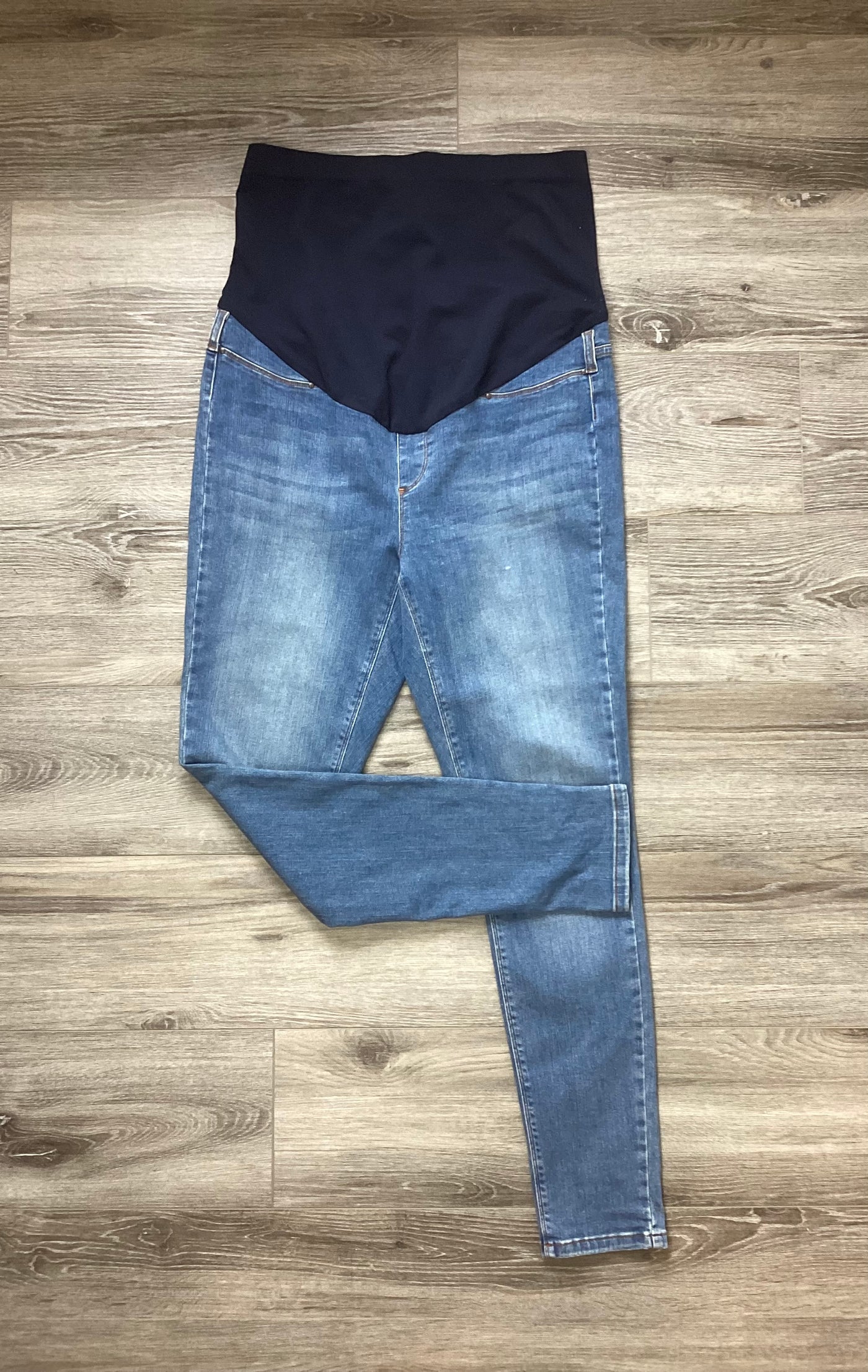 Seraphine blue overbump jeans - Size 16