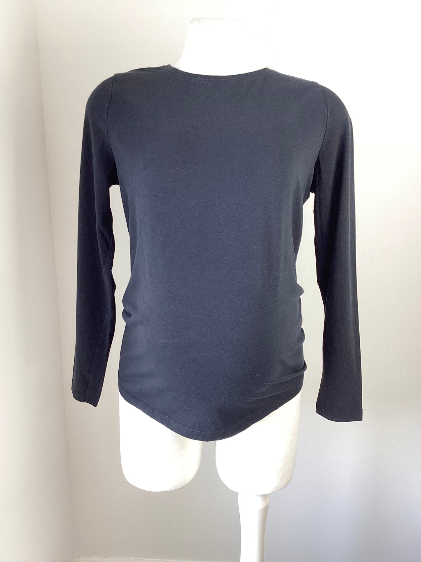 New Look Maternity black long sleeved top - Size 12