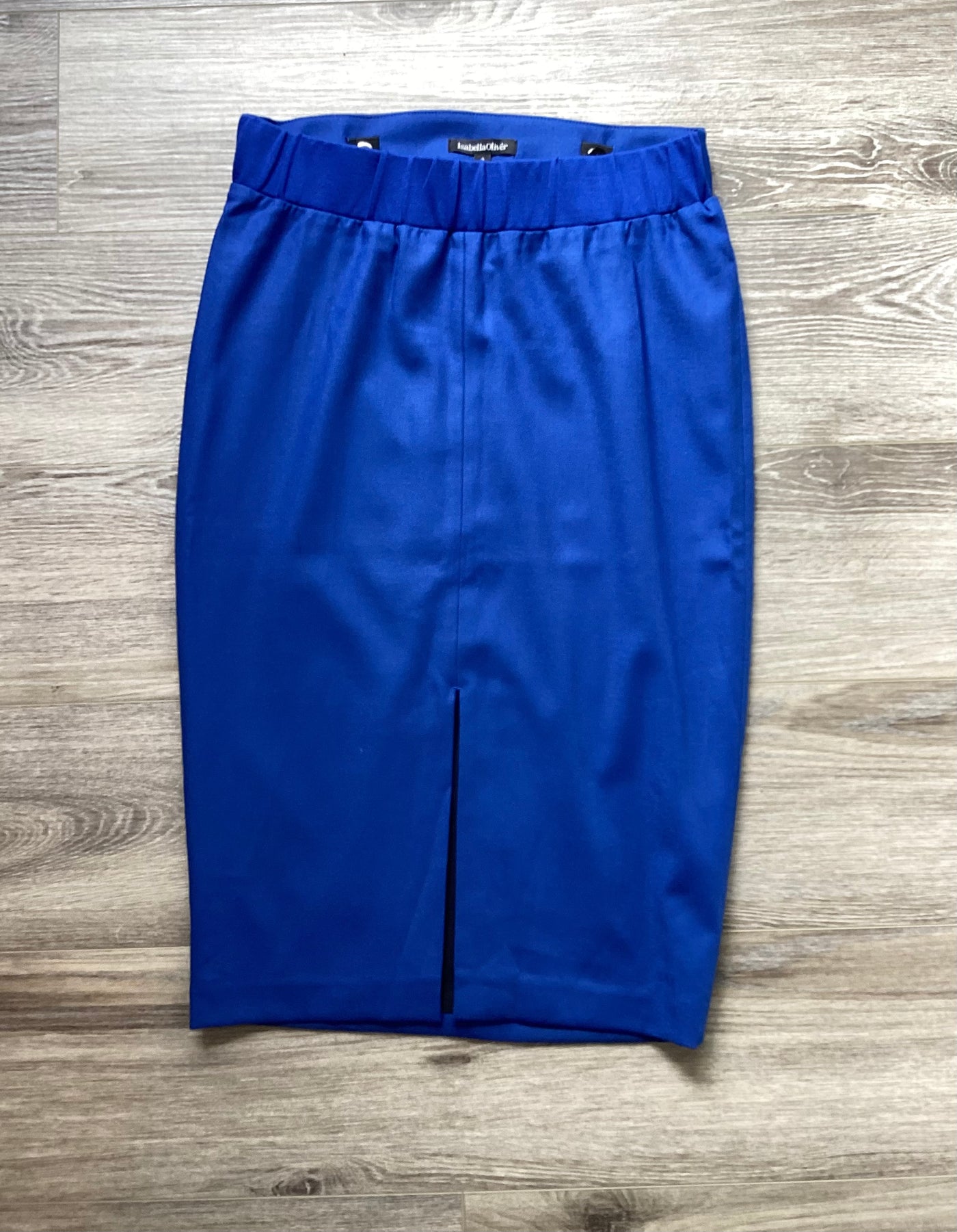 Isabella Oliver blue underbump pencil skirt - Size 2 (Approx UK 8/10)