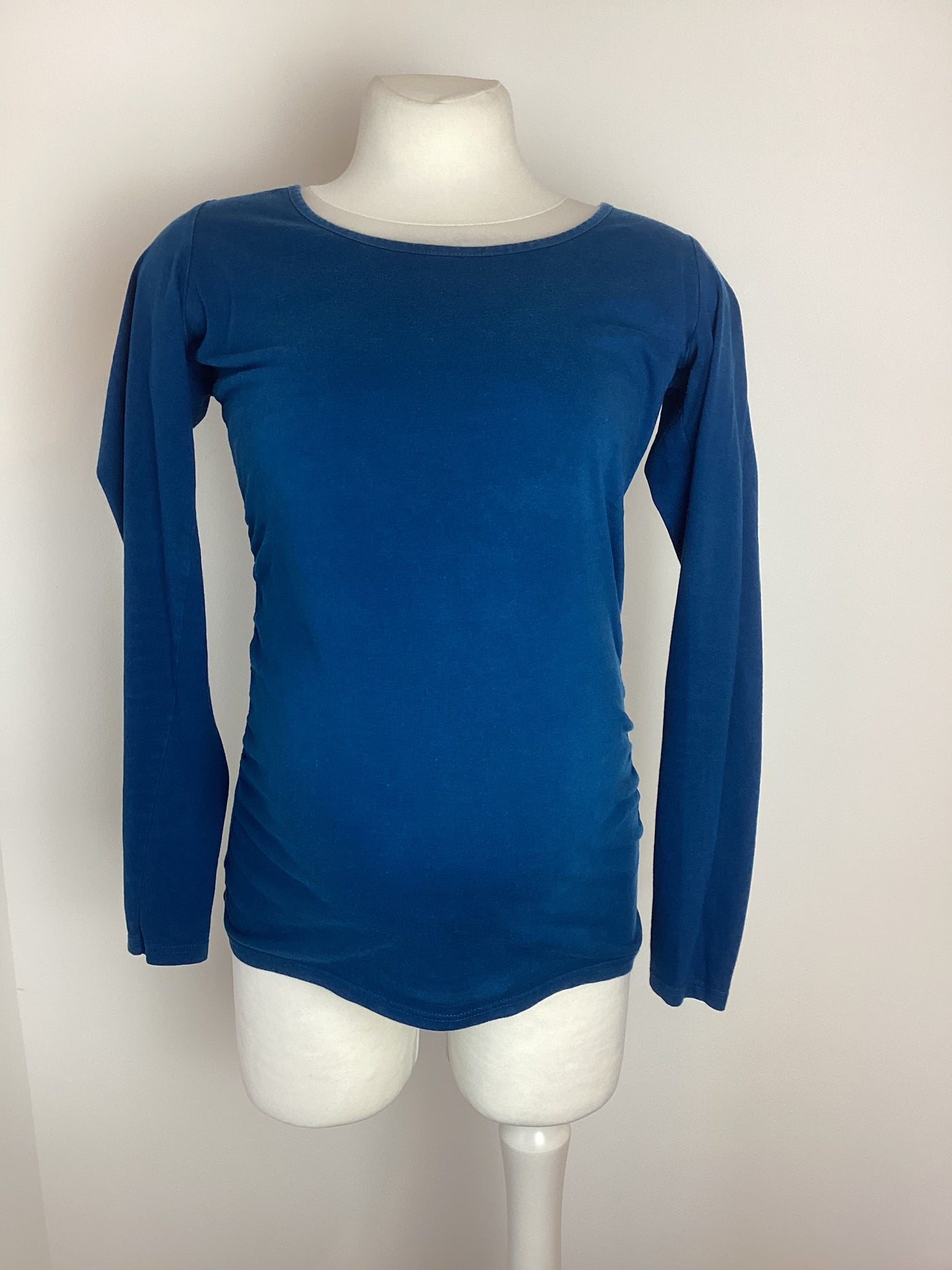 Dorothy Perkins Maternity teal long sleeved top - Size 8