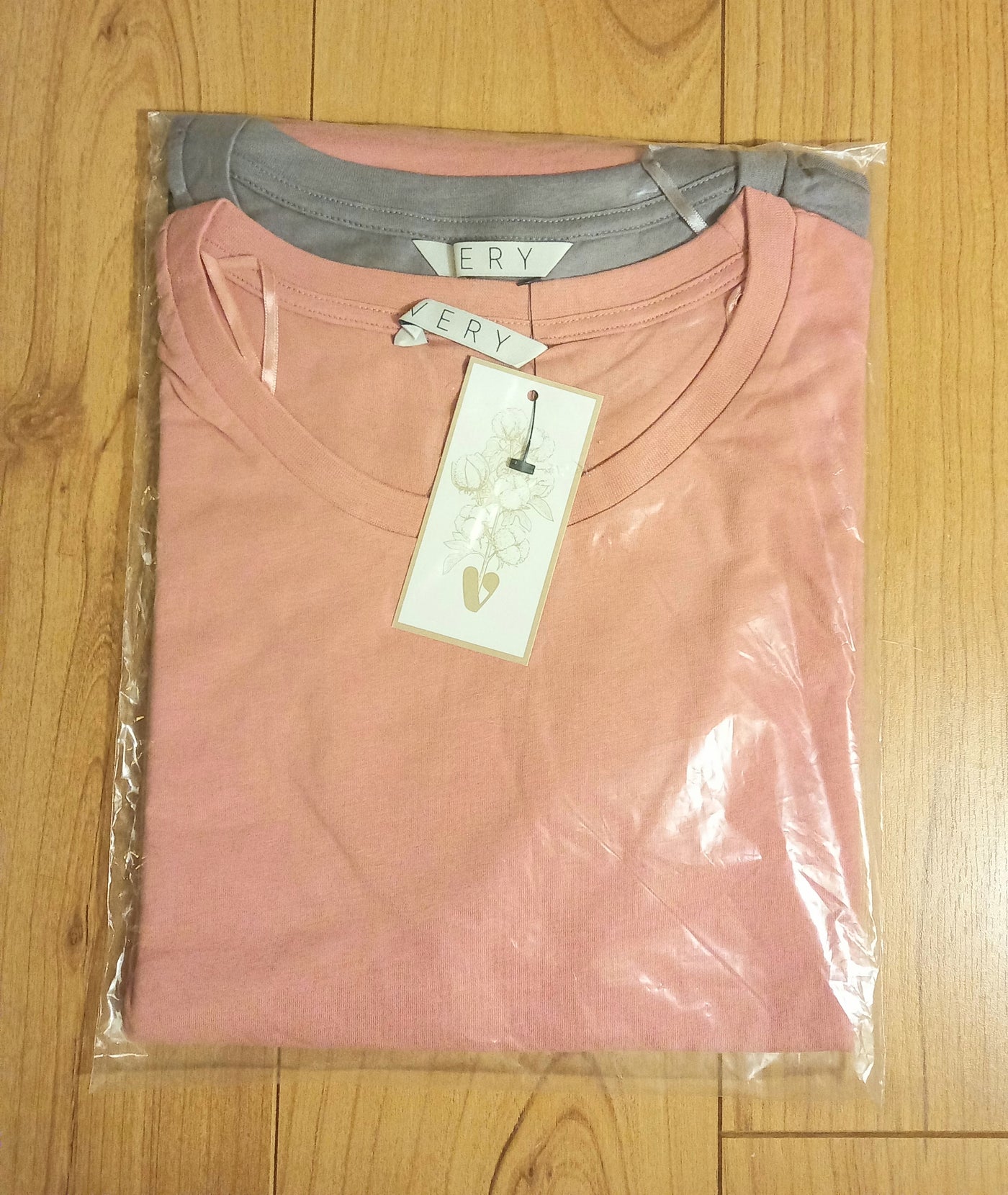 Very Maternity 2 pack Blush Pink & Grey T-Shirt Tops (BNWT) - Size 16