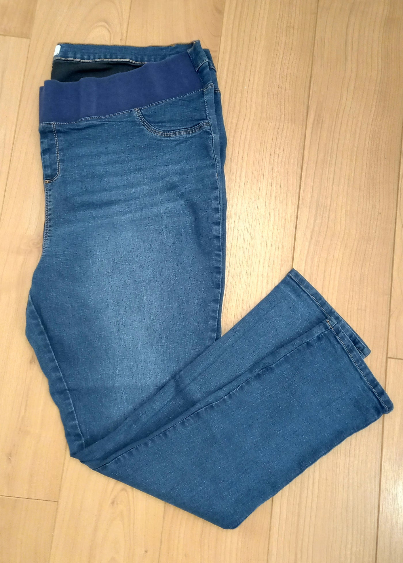 Dorothy Perkins Maternity Blue Underbump Jeans - Size 22