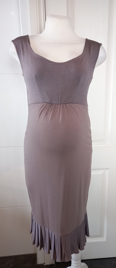 Tiffany Rose Lauren Dress In Mocha - Size 2 (UK 10/12)