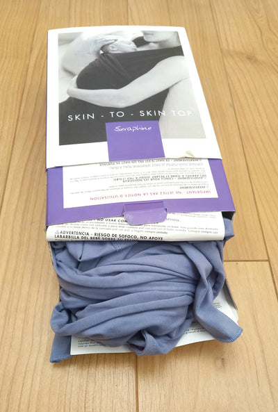 Seraphine Slate Blue Skin to Skin Top (BNWT) - Size XS (Approx UK 6/8)