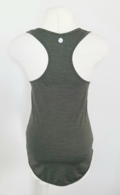 Cotton on Body Khaki Sleeveless Gym Top - Size XS (Approx 6/8)