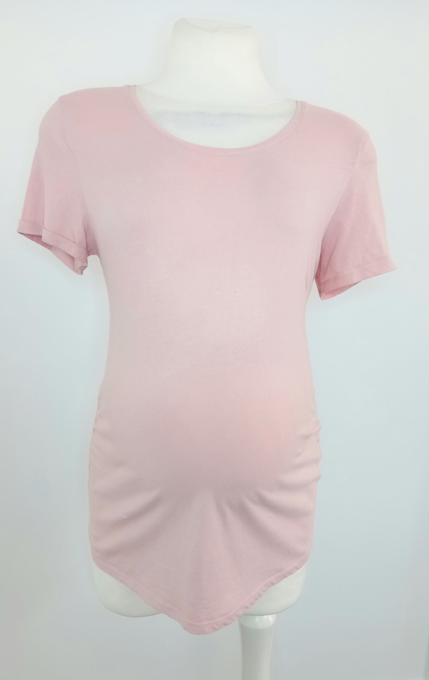 H&M Mama Light Pink T-Shirt Top - Size M (Approx UK 10/12)