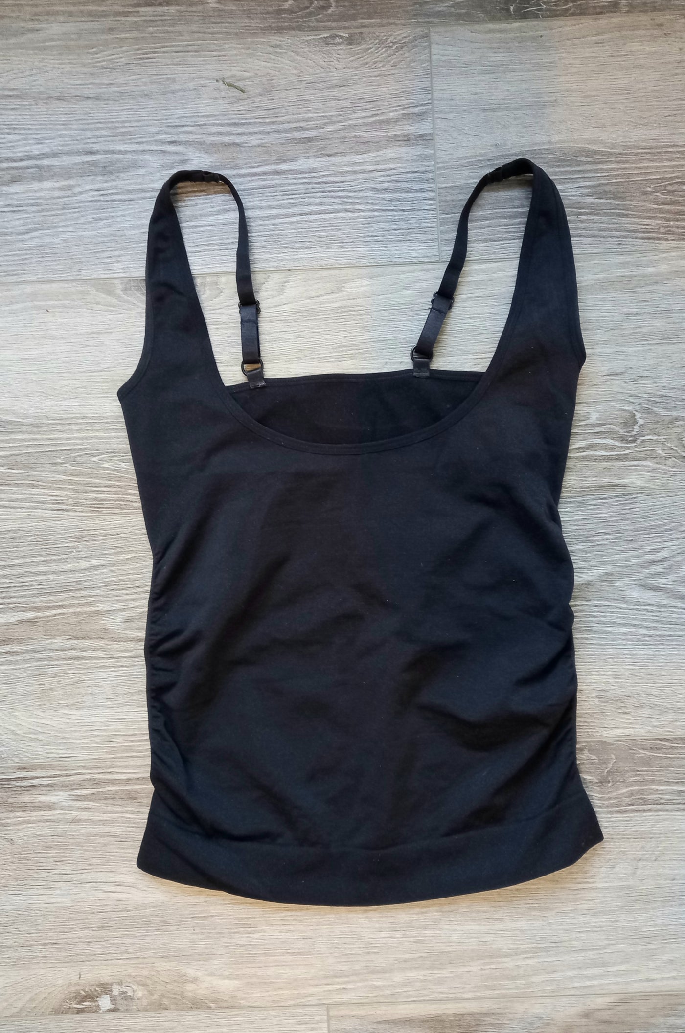George Maternity Black Support Top - Size S (Approx UK 8/10)