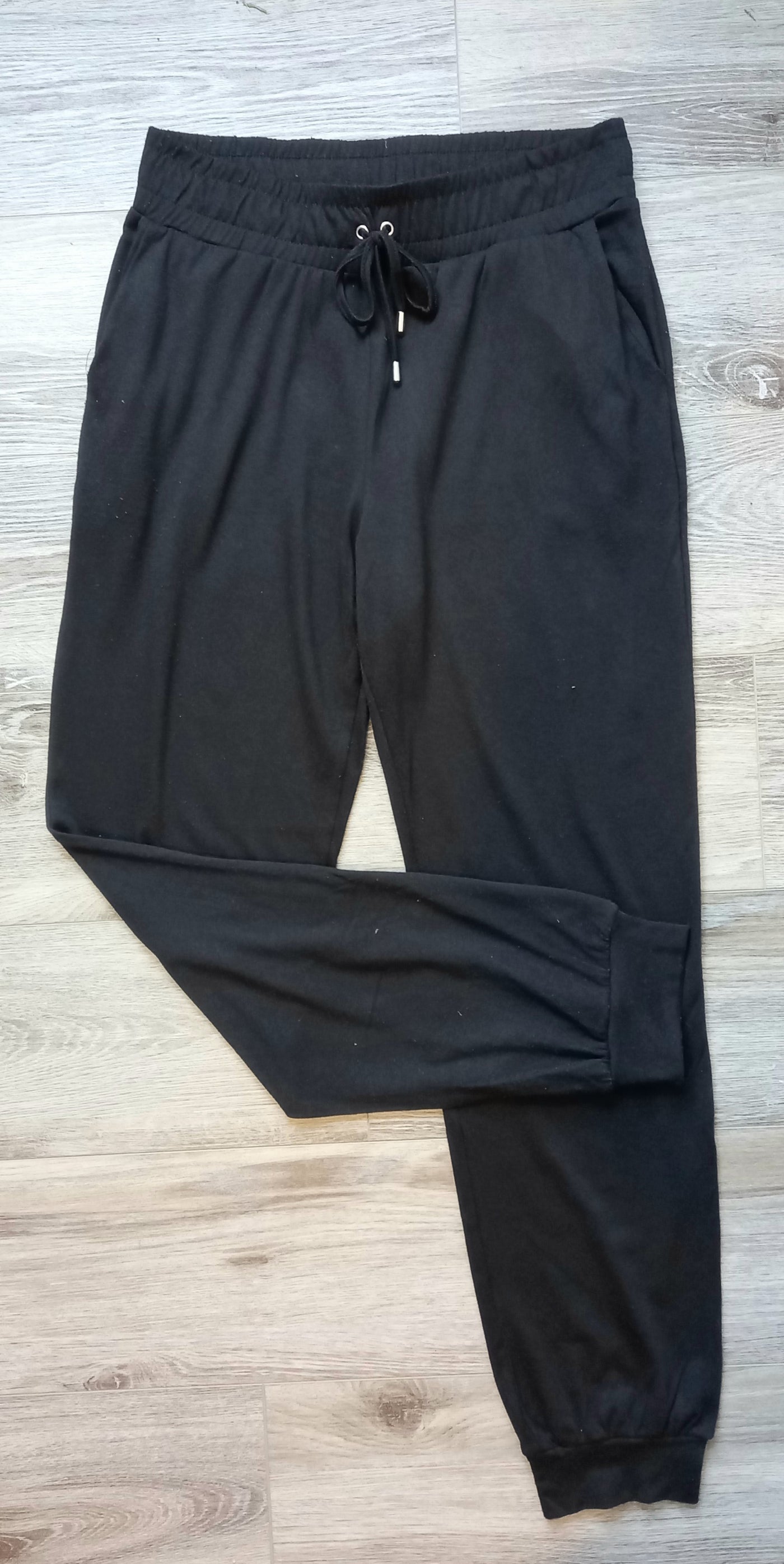 Primark Black Jogging Bottoms - Size XS (Approx UK 8)