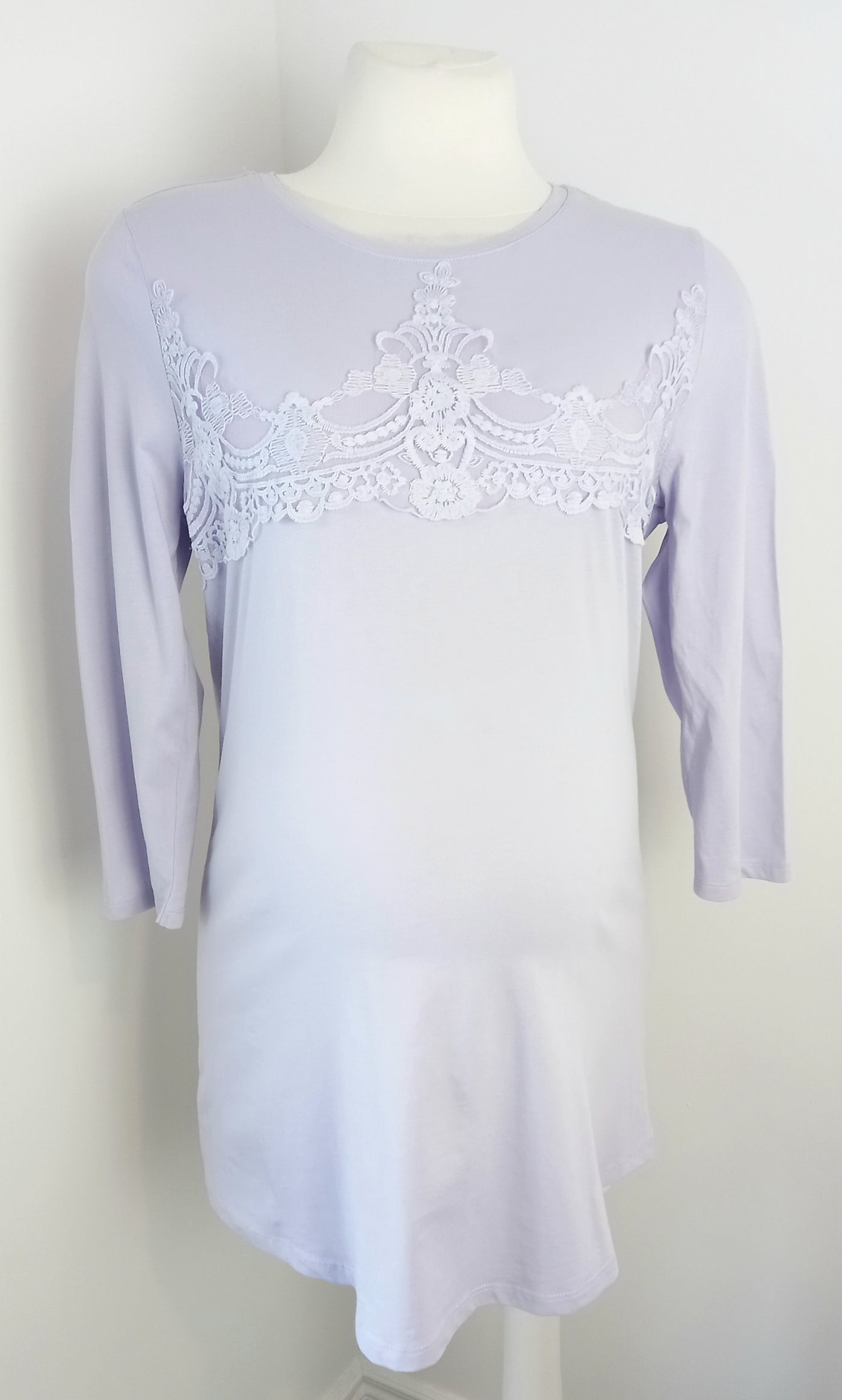 George Maternity, Lilac Long Sleeved Top - Size 8