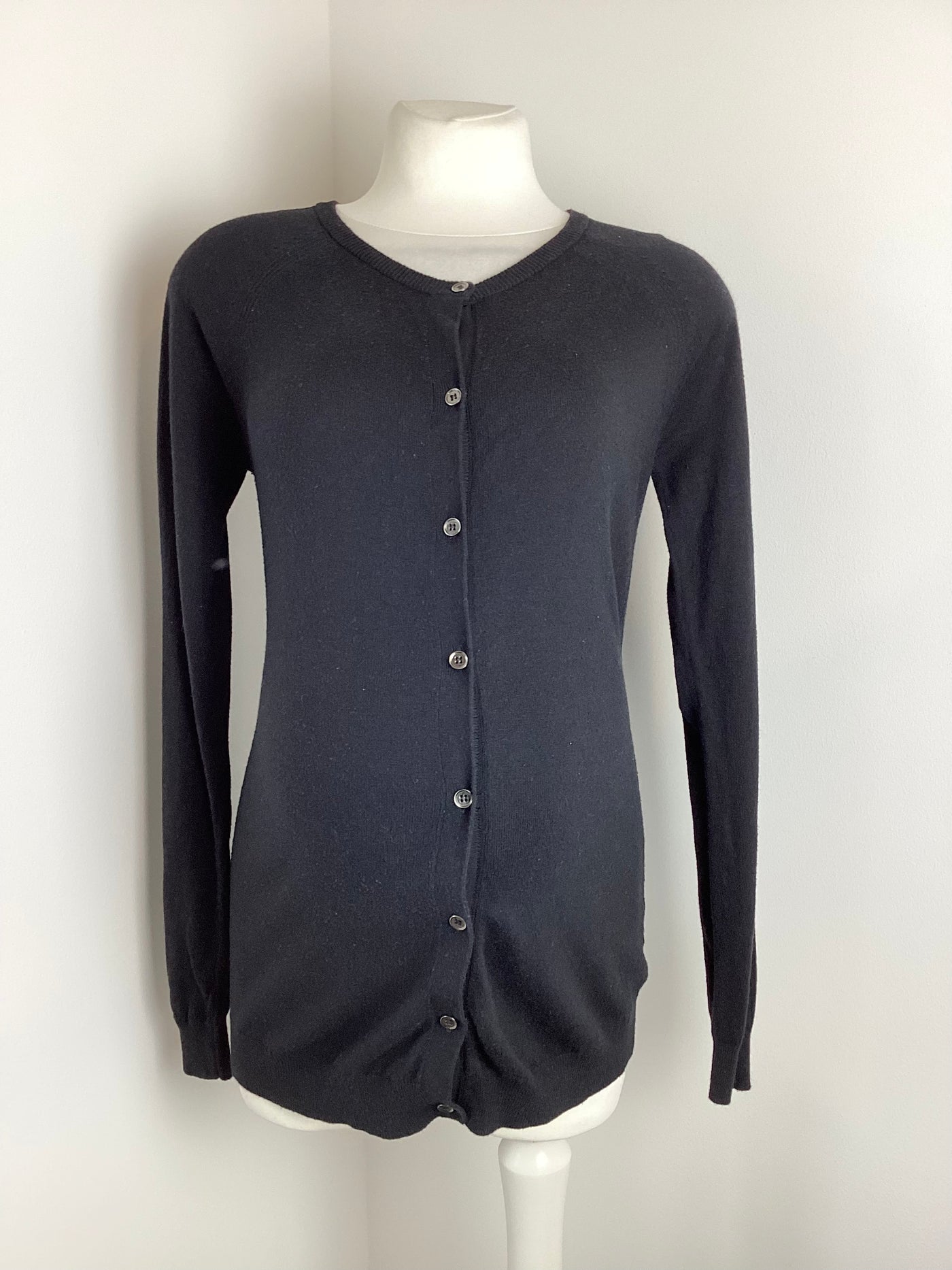Next Maternity Black button front cardigan - Size 8