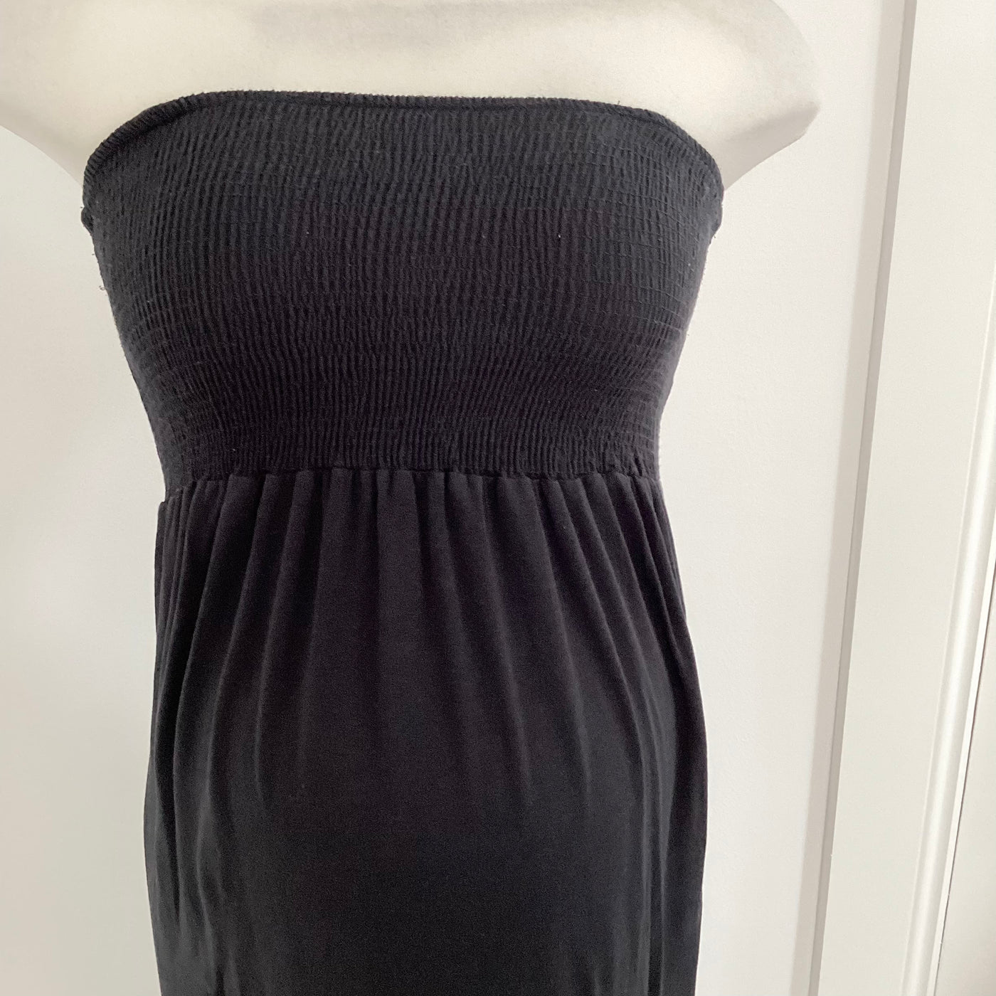 Next Maternity Black Sleeveless Maxi Dress - Size 8